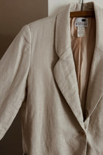 1980's PURE LINEN BLAZER