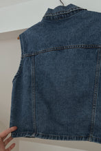 1990's GUSTO DENIM VEST | SIZE S/M