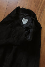 1990's FIRENZE BLACK SUEDE SKIRT | SIZE M/L