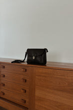 1980's COACH BLACK LEATHER DEVON BAG
