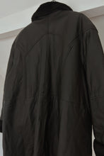 1990's WILSONS FAUX SHEARLING LINED BLACK LEATHER JACKET | SIZE L/XL