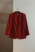 1990's RED WOOL BLAZER