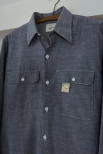 1970's DEADSTOCK BIG MAC CHAMBRAY WORK SHIRT | SIZE S/M