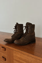 1980's DURANGO CHOCOLATE LEATHER ROPER BOOTS | SIZE 6