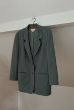 1990's SEA GREEN WOOL BLAZER | SIZE M/L