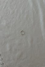 1990's 925 STERLING SILVER MINI HEART BAND | SIZE 8