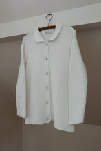 1990's CHUNKY PURE COTTON KNIT CARDIGAN | SIZE S
