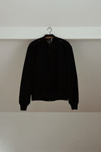 1990's BLACK COTTON BOMBER JACKET | SIZE M/L