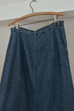 1990's EDDIE DENIM BUTTON SKIRT | SIZE L