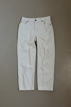 1990's BILL BLASS WHITE CROPPED MOM DENIM | SIZE 29