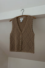 1990's ERIKA RAMIE COTTON KNIT VEST TANK | SIZE M