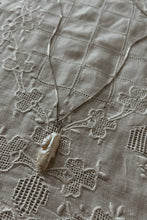 1980's FRESHWATER  PEARL ON STERLING LINK CHAIN