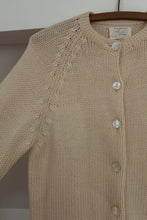 1960's PURE WOOL BRITISH KNIT CARDIGAN | SIZE S/M