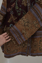 Y2K FLORAL BROCADE TAPESTRY JACKET | SIZE L