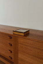 1950's RARE DORVILLIERS PARIS BURL WOOD JEWELRY BOX | 7" x 7" x 2"