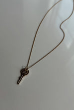 1970's KEY PENDANT ON GOLD FILL CHAIN