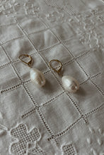 FRESHWATER PEARL GOLD FILL DROP EARRINGS