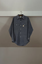 1970's DEADSTOCK BIG MAC CHAMBRAY WORK SHIRT | SIZE S/M