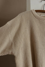 1990's CREAM KNIT JUMPER