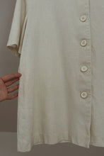 1980's PURE RAW SILK BOXY BUTTON BLOUSE | SIZE M