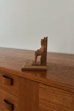 1960's HAND CARVED CERVANTES BOOKEND