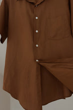 1970's TOWNCRAFT TERRA COTTA DAD SHIRT | SIZE M