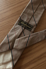 1960's PURE SILK STRIPE TIE | 3" WIDE