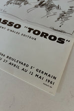 1970's PICASSO LITHOGRAPH: AU VENT D'ARLES EDITEUR 1961