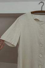 1980's PURE RAW SILK BOXY BUTTON BLOUSE | SIZE M