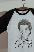 1980's CONWAY TWITTY BASEBALL TEE | SIZE M