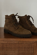 RARE INKERMAN OLIVE SUEDE HIKER BOOTS | SIZE 9