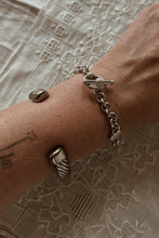1980's CHUNKY 925 STERLING SILVER LINK BRACELET I