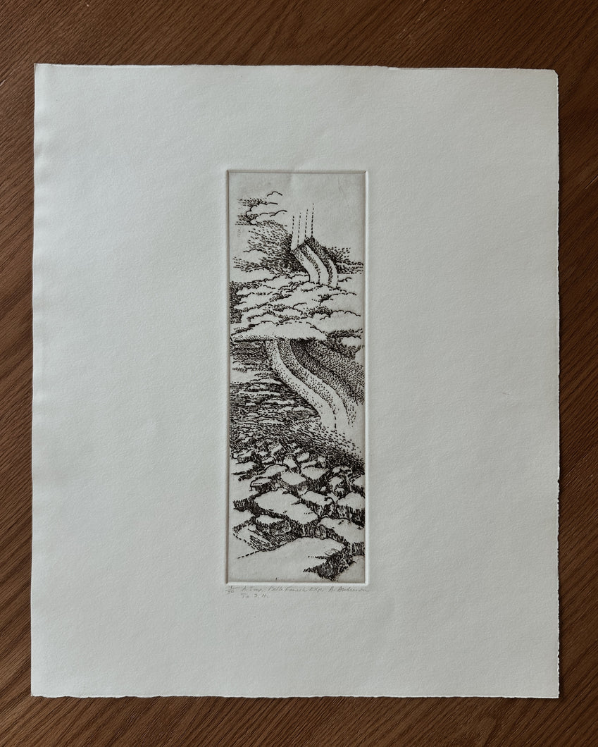 1971 RARE ARTHUR ANDERSON (YALE AT NORFOLK) SIGNED LIMITED EDITION PRINT | 15