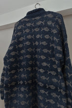 1990's CHUNKY WOOL FISH KNIT ROLL NECK JUMPER | SIZE L