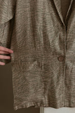 1990's PURE LINEN VERDANT BLAZER