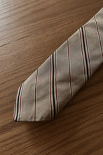 1960's PURE SILK STRIPE TIE | 3" WIDE