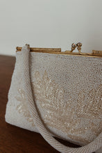 1950's BEADED + BRASS BRIDAL BAG