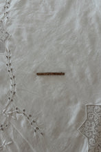 1880's VICTORIAN GOLD FILL ETCHED FLORAL BAR BROOCH