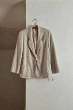 1980's PURE LINEN BLAZER