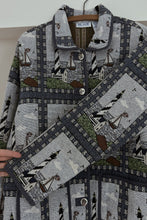 1990's SEASIDE TAPESTRY JACKET | SIZE XL