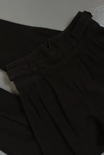 1980's RARE SUPER HIGH RISE TAKEZO COTTON KNIT JODHPUR JOGGERS | SIZE S