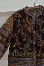 Y2K FLORAL BROCADE TAPESTRY JACKET | SIZE L