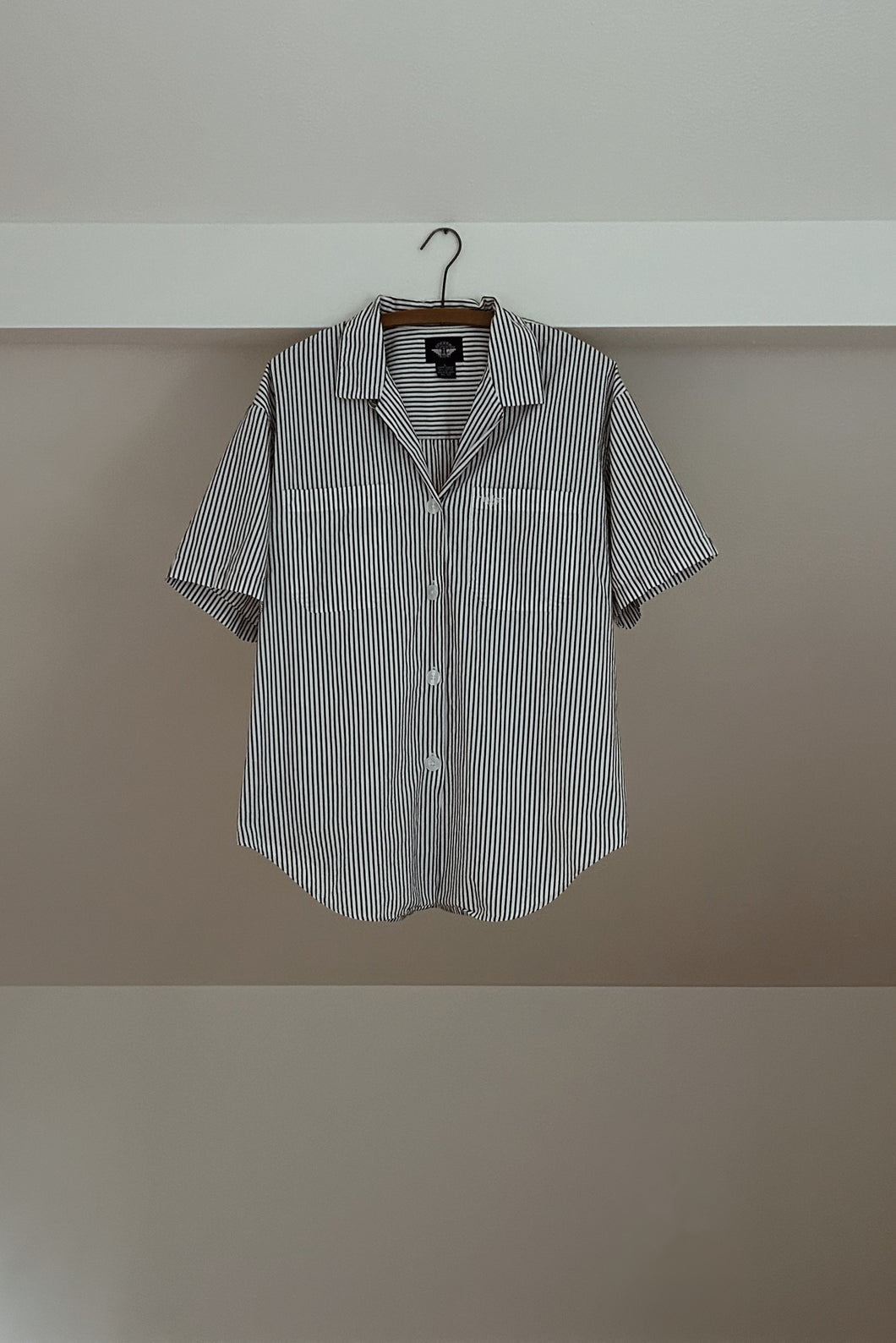 1990's DOCKERS STRIPE COTTON POPLIN | SIZE M/L