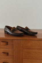 1980's COLE HAHN TWO TONE LEATHER LOAFERS | SIZE 9/9.5