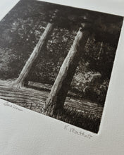 1971 RARE KATHRYN MATHERS (YALE AT NORFOLK) SIGNED LIMITED EDITION PRINT | 15" x 18" **RESERVED**