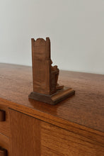 1960's HAND CARVED CERVANTES BOOKEND
