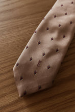 1980's YVES SAINT LAURENT BRONZE EMBROIDERED TIE | 3" WIDE