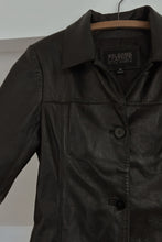1990's BLACK WILSONS PELLE STUDIO LAMBSKIN JACKET | SIZE M