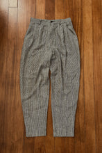 1980's TEXTURED TWEED TROUSERS | SIZE 28