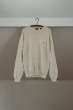 1990's IZOD COTTON GRID KNIT JUMPER | SIZE L